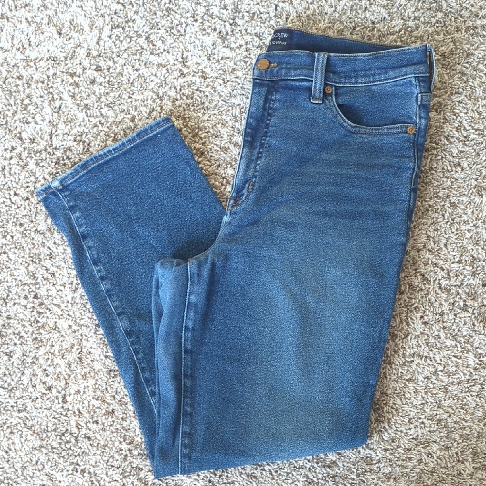 J. Crew Blue Straight Leg Jeans